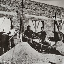 Lavori1 1948 - La costruzione della Casa del Popolo