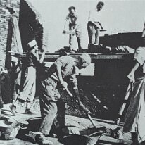 Lavori2 1948 - La costruzione della Casa del Popolo