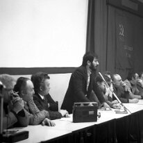 File0029_2 Sala Sirenella: Festa del 55^ del PCI (1 , Alessandro Romagnoli, Bruno Corticelli, Mario Marchi, Mauro Roda .....)
