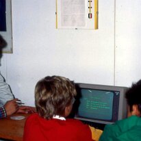 File0004 Franco Tinarelli illustra il gioco di avventura testuale (Avventura nel Castello)